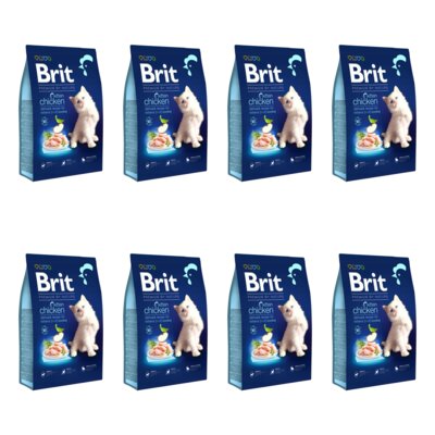 Karma dla kota BRIT Premium By Nature Junior Kurczak 8 x 1.5 kg