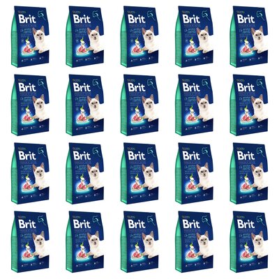 Karma dla kota BRIT Premium By Nature Sensitive Jagnięcina 20 x 300 g