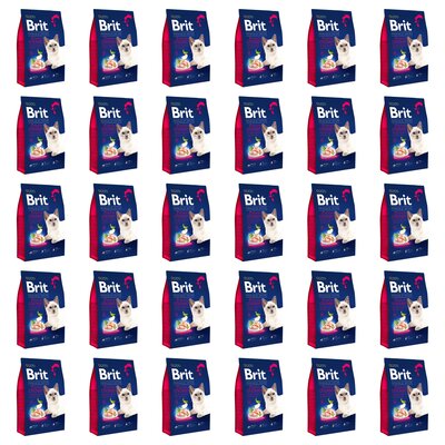 Karma dla kota BRIT Premium By Nature Sterilized Kurczak 30 x 300 g