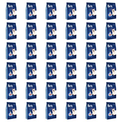 Karma dla kota BRIT Premium By Nature Sterilized Jagnięcina 36 x 800 g