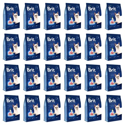 Karma dla kota BRIT Premium By Nature Sterilized Jagnięcina 24 x 1.5 kg