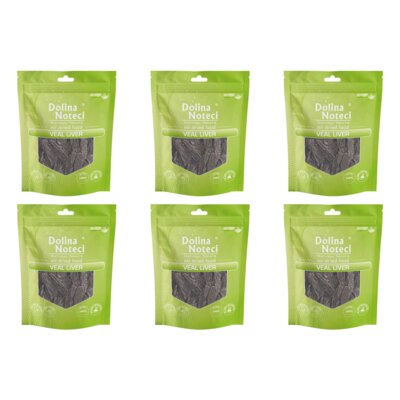 Przysmak dla psa DOLINA NOTECI Natural Treats Wątroba Cielęca 6 x 150 g