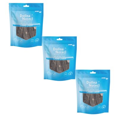 Przysmak dla psa DOLINA NOTECI Natural Treats Wątroba jagnięca 3 x 150 g