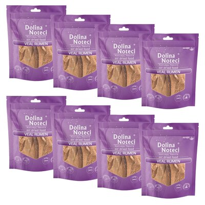 Przysmak dla psa DOLINA NOTECI Natural Treats Żwacze cielęce 8 x 100 g