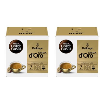 Kapsułki NESCAFE Dallmayr Crema D Oro do ekspresu Nescafe Dolce Gusto (32 szt.)