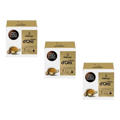 Kapsułki NESCAFE Dallmayr Crema D Oro do ekspresu Nescafe Dolce Gusto (48 szt.)