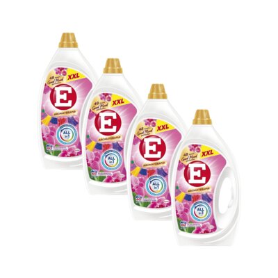 Żel do prania E Aromaterapia Orchidea 4 x 2700 ml do kolorowych tkanin