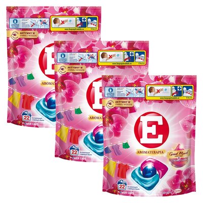 Kapsułki do prania E Power Caps Aromaterapia Orchidea 66szt.