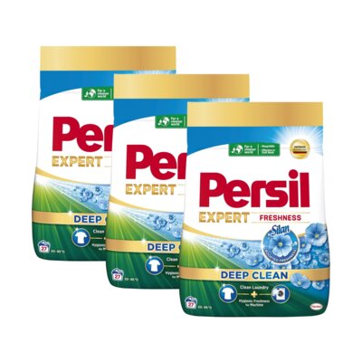 Proszek do prania PERSIL Deep Clean Expert Freshness by Silan 3 x 1.485 kg do białych tkanin