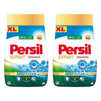 Proszek do prania PERSIL Deep Clean Expert Freshness by Silan 2 x 2.475 kg do białych tkanin