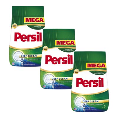 Proszek do prania PERSIL Deep Clean 3 x 4.4 kg do białych tkanin