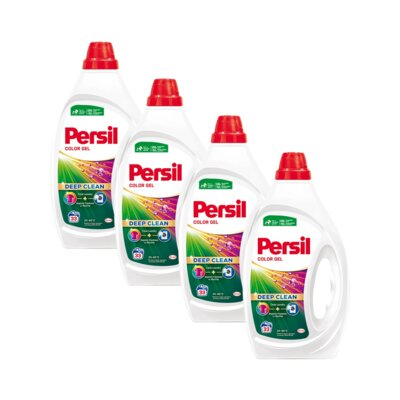 Żel do prania PERSIL Deep Clean Color 4 x 1485 ml do kolorowych tkanin