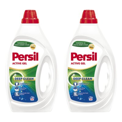 Żel do prania PERSIL Deep Clean Active Gel 2 x 1485 ml do białych tkanin