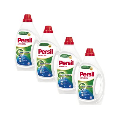 Żel do prania PERSIL Deep Clean Active Gel 4 x 1485 ml do białych tkanin