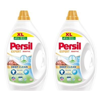 Żel do prania PERSIL Deep Clean Expert Sensitive 2 x 2250 ml do białych tkanin