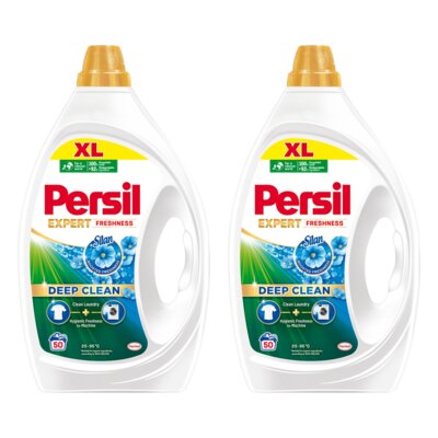 Żel do prania PERSIL Deep Clean Expert Silan 2 x 2250 ml do białych tkanin