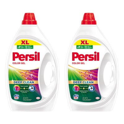 Żel do prania PERSIL Deep Clean Color 2 x 2475 ml do kolorowych tkanin
