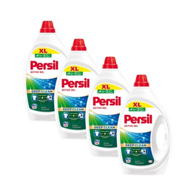 Żel do prania PERSIL Deep Clean Active Gel 4 x 2475 ml do białych tkanin