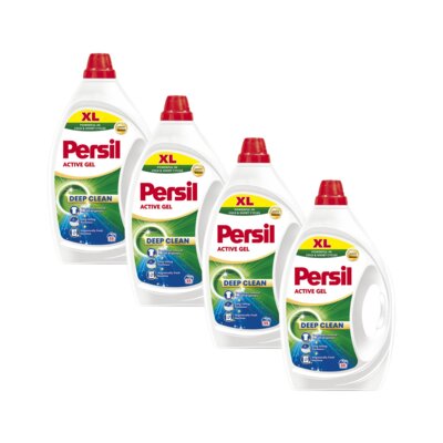 Żel do prania PERSIL Deep Clean Active Gel 4 x 2475 ml do białych tkanin
