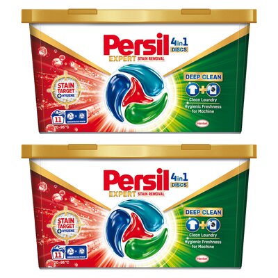 Kapsułki do prania PERSIL Discs Expert 4 in 1 Stain - 22 szt.