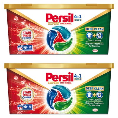 Kapsułki do prania PERSIL Discs Expert 4 in 1 Stain - 54 szt.