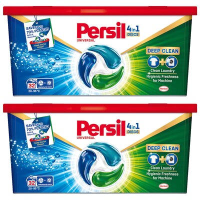 Kapsułki do prania PERSIL Discs 4 in 1 Universal - 64 szt.
