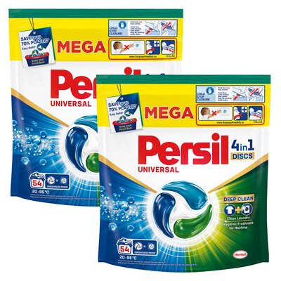 Kapsułki do prania PERSIL Discs 4 in 1 Universal - 108 szt.