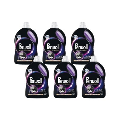 Płyn do prania PERWOLL Renew Black 6 x 3000 ml do czarnych tkanin