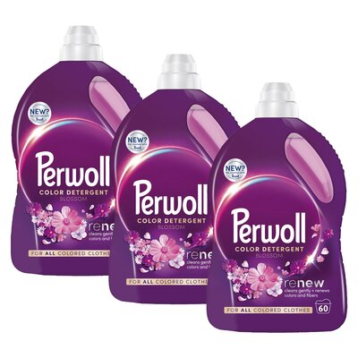 Płyn do prania PERWOLL Renew Blossom 3 x 3000 ml