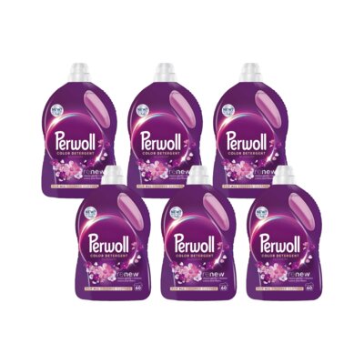Płyn do prania PERWOLL Renew Blossom 6 x 3000 ml Uniwersalny
