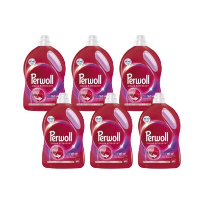 Płyn do prania PERWOLL Renew Color 6 x 3000 ml do kolorowych tkanin