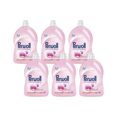 Płyn do prania PERWOLL Renew Delicates 6 x 3000 ml do delikatnych tkanin i wełny