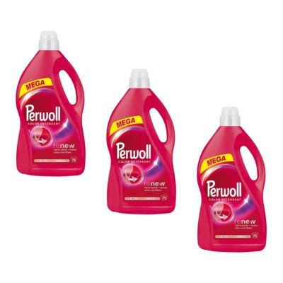 Płyn do prania PERWOLL Renew Color 3 x 3750 ml