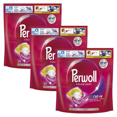 Kapsułki do prania PERWOLL Renew Color - 105 szt.