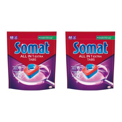 Tabletki do zmywarek SOMAT All in One Extra - 88 szt.