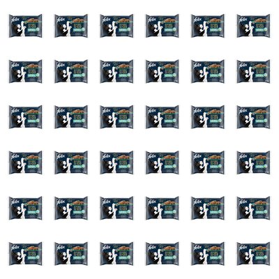 Karma dla kota FELIX Deliciously Sliced Rybne Smaki (144 x 80 g)