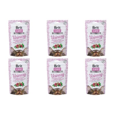 Przysmak dla kota BRIT CARE Urinary 6 x 50 g