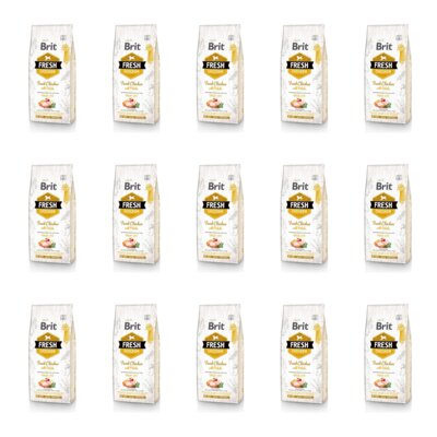 Karma dla psa BRIT Fresh Kurczak z ziemniakami 15 x 2.5 kg