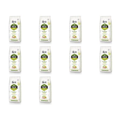 Karma dla psa BRIT Fresh Duck & Millet 10 x 2.5 kg