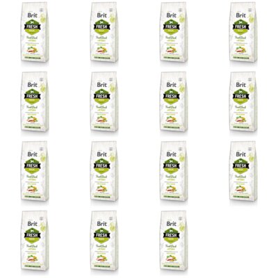 Karma dla psa BRIT Fresh Duck & Millet 15 x 2.5 kg