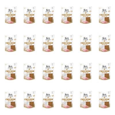 Przysmak dla psa BRIT Jerky Chicken with Insect Protein Bar 24 x 200 g
