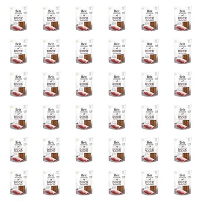 Przysmak dla psa BRIT Jerky Duck Protein Bar 36 x 80 g