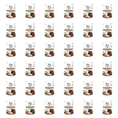Przysmak dla psa BRIT Jerky Herring Meaty Coins 36 x 80 g