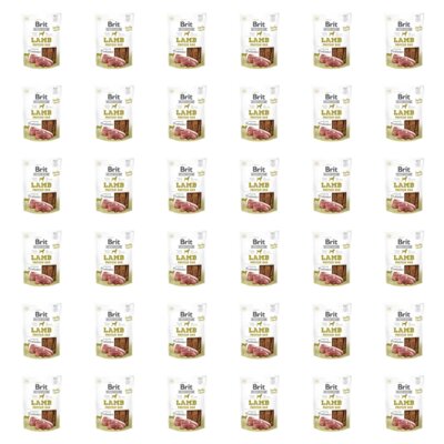 Przysmak dla psa BRIT Jerky Lamb Protein Bar 36 x 80 g