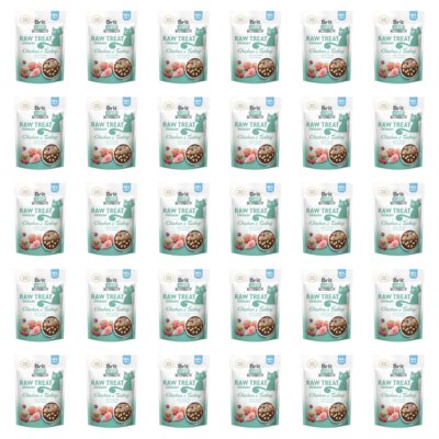 Przysmak dla kota BRIT Raw Treat Cat Urinary Kurczak z indykiem 30 x 40 g