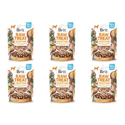 Przysmak dla psa BRIT RAW Digestion Chicken 6 x 40 g