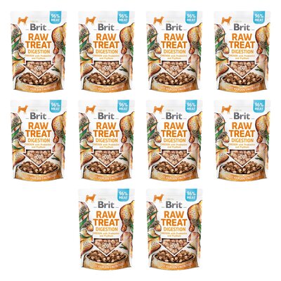 Przysmak dla psa BRIT RAW Digestion Chicken 10 x 40 g