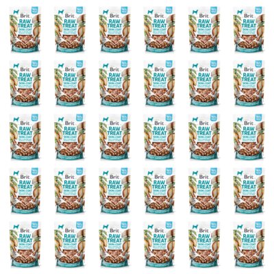 Przysmak dla psa BRIT RAW Skin & Coat Fish & Chiken 30 x 40 g