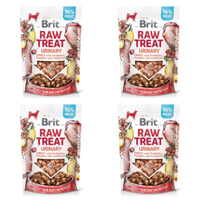 Przysmak dla psa BRIT RAW Urinary Turkey 4 x 40 g