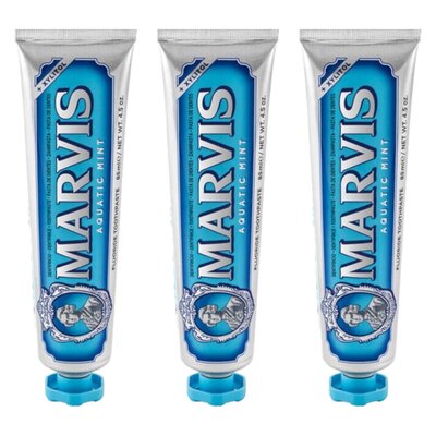 Pasta do zębów MARVIS Aquatic Mint 3 x 85 ml